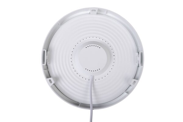LED Deckenlampe Aluminium Weiß 3000 K B:22 cm edel