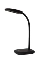 LED Schreibtischleuchte Schwarz 3000 K H:45 cm