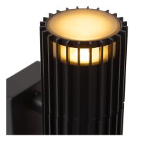 Wandlampe Schwarz GU10 L:11 cm Up Down modern