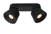 Deckenstrahler Metall Schwarz GU10 L:22 cm modern