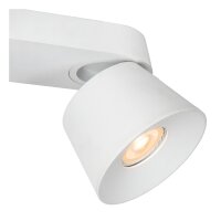 Deckenstrahler Metall Weiß GU10 L:22 cm modern