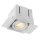 Einbaustrahler Aluminium Weiß GU10 B:9 cm modern