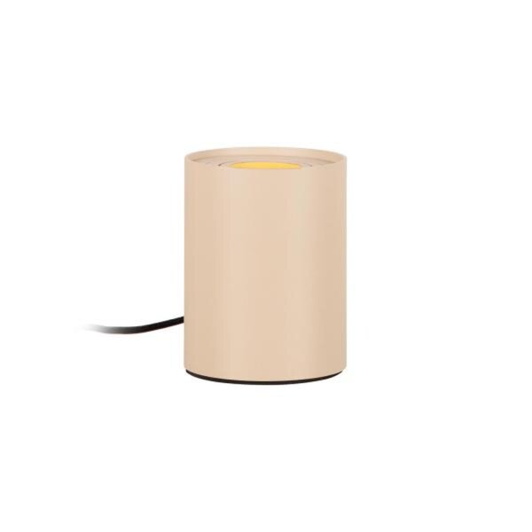 Tischleuchte Metall Taupe 2700 K H:12 cm modern