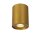 Aufbaustrahler Aluminium MessingØ 9 cm rund GU10