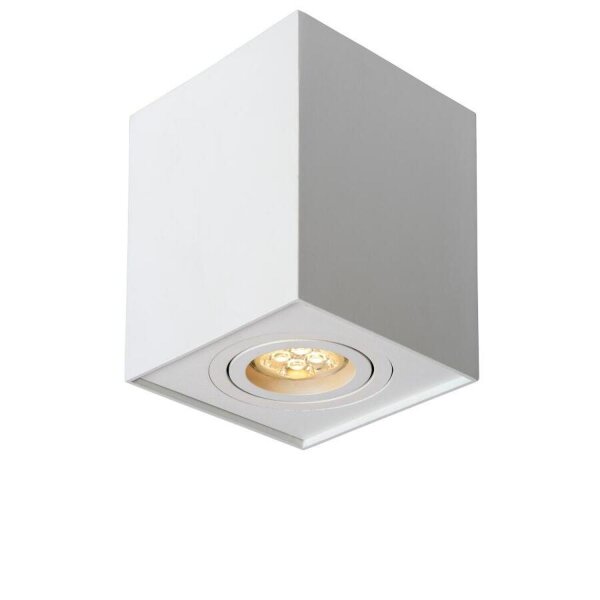 Aufbaustrahler Weiß GU10 B:9 cm modern
