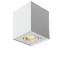 Aufbaustrahler Wei&szlig; GU10 B:9 cm modern