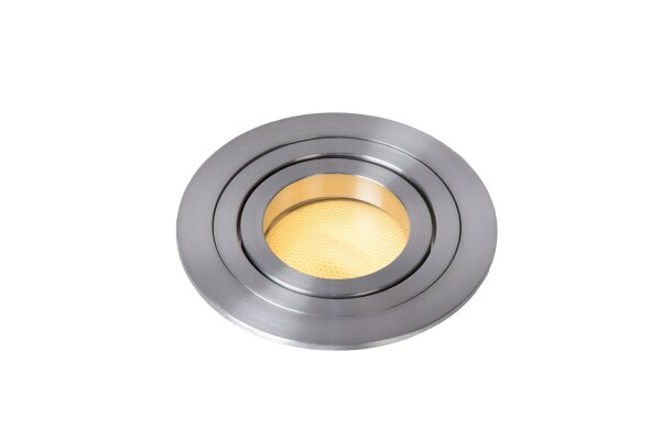 Einbaustrahler Aluminium Chrom GU10 Ø9 cm modern