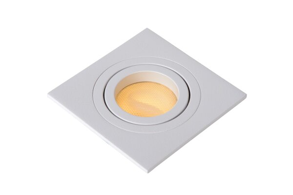 Einbaustrahler flexibel Weiß GU10 B:9 cm modern