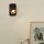 Wandspot flexibel Schwarz Messing 2200 K L:9 cm