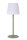 LED Tischlampe Akku Messing Grün 2700 K 41 cm blendarm