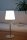 LED Tischlampe Akku Messing Grün 2700 K 41 cm blendarm