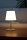 LED Tischlampe Akku Messing Grün 2700 K 41 cm blendarm