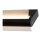 LED Wandleuchte Schwarz 3000 K IP44 L:45 cm edel