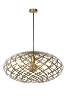 Pendelleuchte Metall in Messing E27 Ø65 cm Draht...