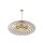 Pendelleuchte Messing E27 Ø100 cm modern edel