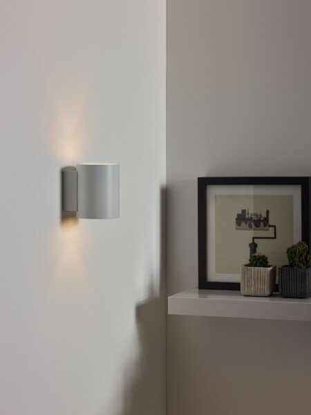 Wandlampe Up Down Weiß G9 H:10 cm modern edel