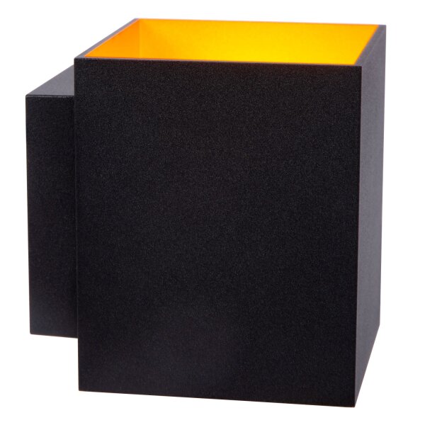 Wandleuchte Up Down Schwarz Gold G9 H:10 cm modern