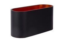 Wandleuchte Aluminium Gold G9 B:16 cm Up Down