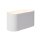 Wandlampe Weiß G9 Up Down L:16 cm modern edel