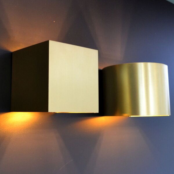 Wandleuchte flexibel Gold 2700 K G9 L:9 cm edel