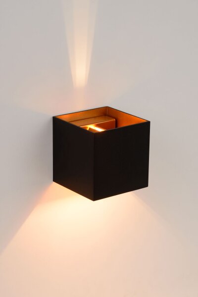 Wandleuchte flexibel Schwarz 2700 K G9 B:9 cm edel