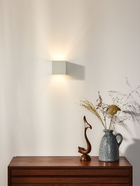 Wandlampe flexibel Weiß 2700 K G9 H:9 cm modern