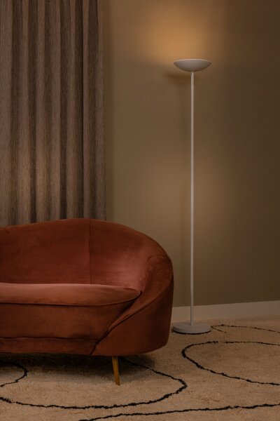 LED Deckenfluter Weiß 3000 K H:180 cm modern edel
