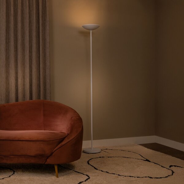 LED Deckenfluter Weiß 3000 K H:180 cm modern edel