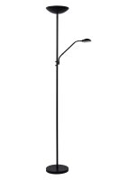 LED Deckenfluter Schwarz 3000 K H:180 cm edel modern