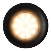 Einbaulampe Aluminium Schwarz GU10 B:8 cm modern