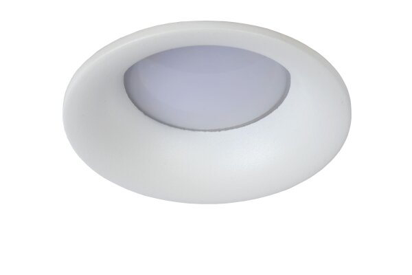 Einbauleuchte Aluminium Weiß GU10 B:8 cm modern