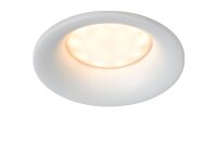 Einbauleuchte Aluminium Wei&szlig; GU10 B:8 cm modern