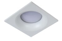 Einbauspot Weiß GU10 B:8 cm quadratisch modern