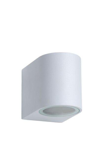 Außenwandlampe Weiß 3000 K IP44 H:7 cm modern edel
