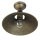 Plafonnier Vintage en laiton en bronze antique