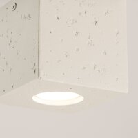 Deckenstrahler Beton Beige GU10 B:10 cm Aufbau Spot