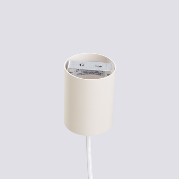 Hängelampe Metall Beige E14 L:14 cm Modern Design