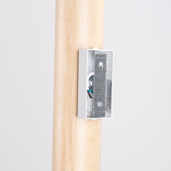 Wandleuchte Up Down Holz Natur GU10 H:30 cm Modern