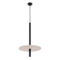 Hängelampe Filz Beige G9 L:30 cm Modernes Design