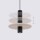 Pendelleuchte Stahl Filz Beige GU10 L:30 cm blendarm
