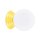 Wandleuchte Keramik Glas Gelb G9 IP44 T:16 cm blendarm