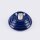 Deckenleuchte Keramik Glas Ultramarin G9 IP44 B:12 cm