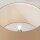 Dreibein Stehlampe Holz Stoff Beige E27 H:140 cm