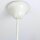 Plafonnier blanc or Shabby Chic en laiton véritable