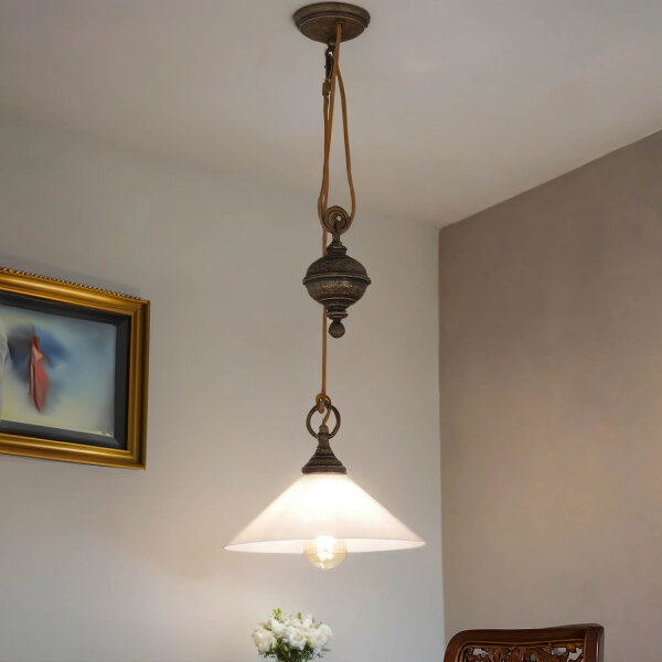 Suspension Réglable en hauteur en laiton véritable