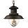 Lampe à suspendre Laiton véritable Travail manuel antique