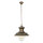 Lampe à suspendre laiton antique en laiton véritable Al Mare