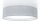 Deckenleuchte Stoff Grau E27 Ø50 cm rund blendarm
