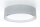 Runde Deckenlampe Stoff Grau E27 Ø60 cm gemütlich