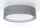 Runde Deckenlampe Stoff Anthrazit E27 Ø60 cm blendarm